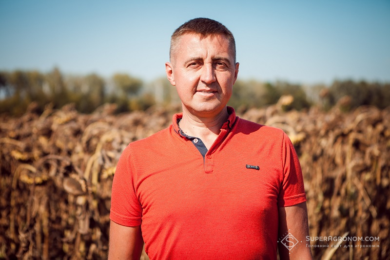 Олександр Вальчук, агроном ФГ «Україна»